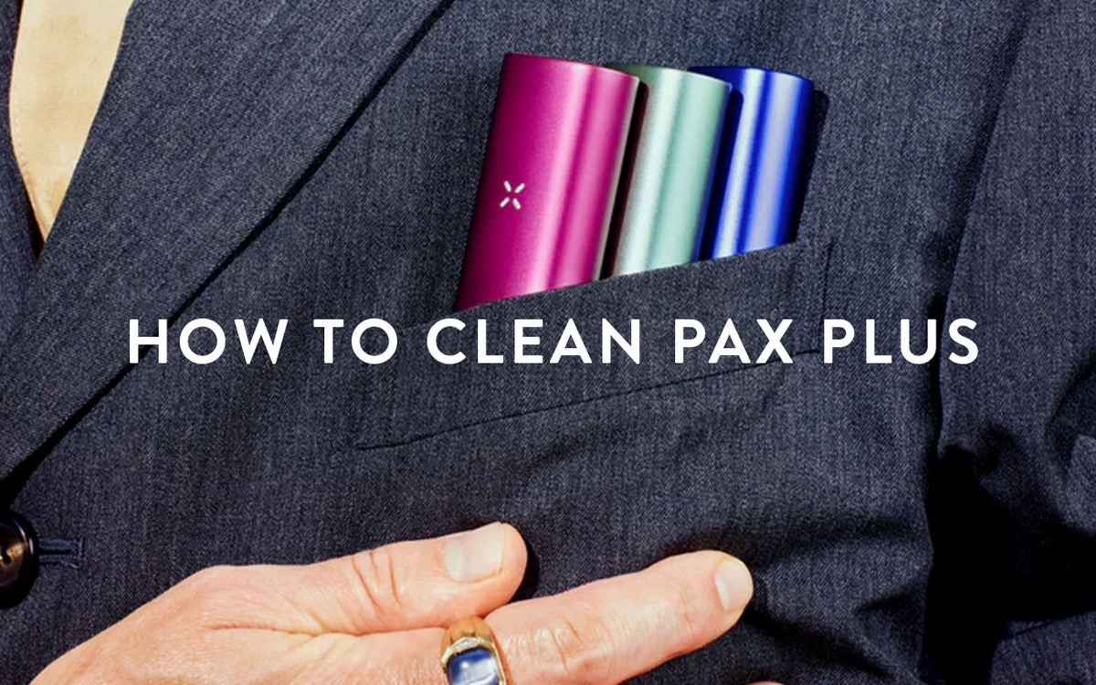 HOW TO CLEAN THE PAX PLUS