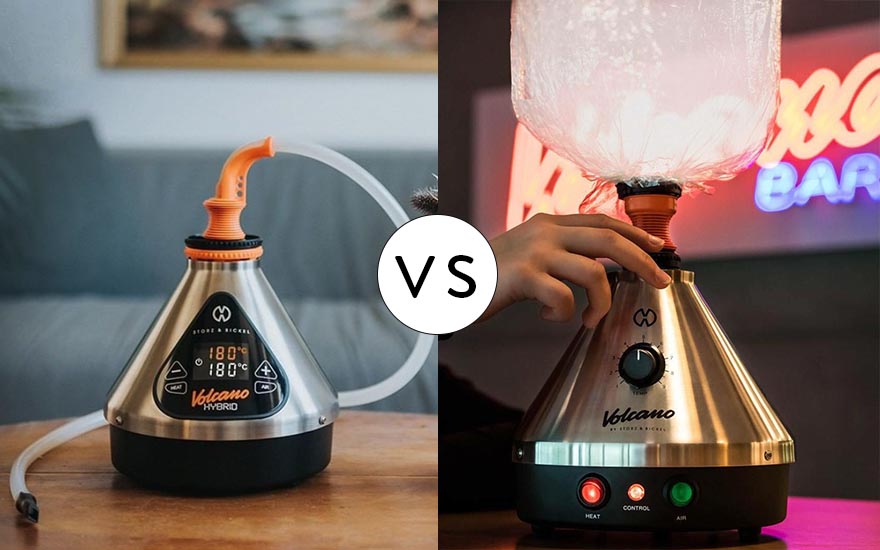 Volcano Hybrid vs Volcano Classic Vaporizer Volcano Hybrid vs Volcano Classic Vaporizer
