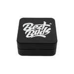 Best Buds Flat Square Aluminium Grinder Onyx