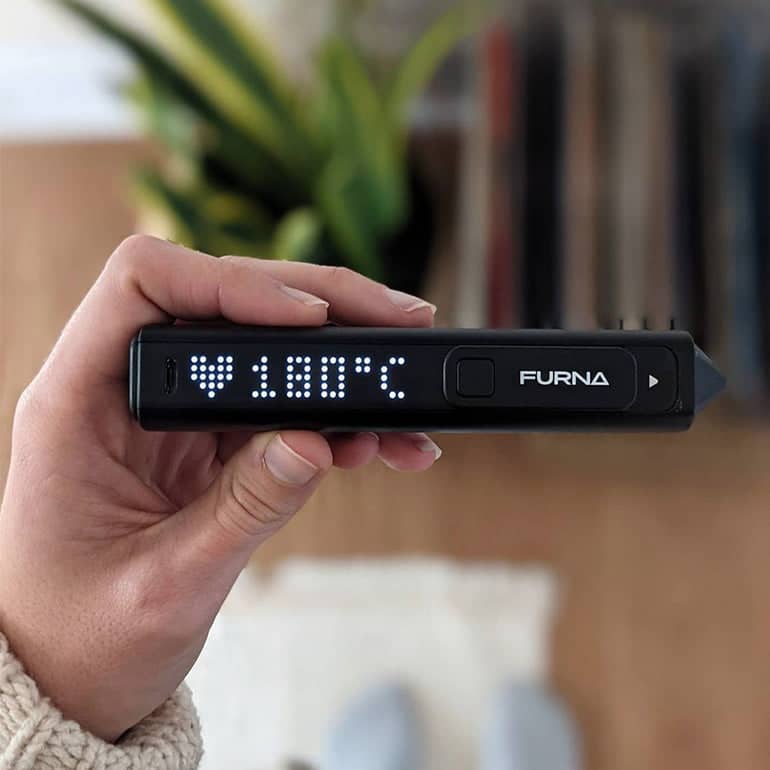 Furna Vaporizer LED screen temperature
