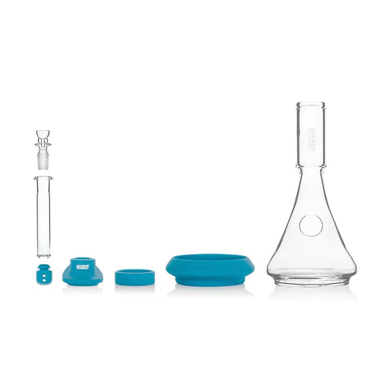 GRAV Deco Beaker in Silicone parts all included