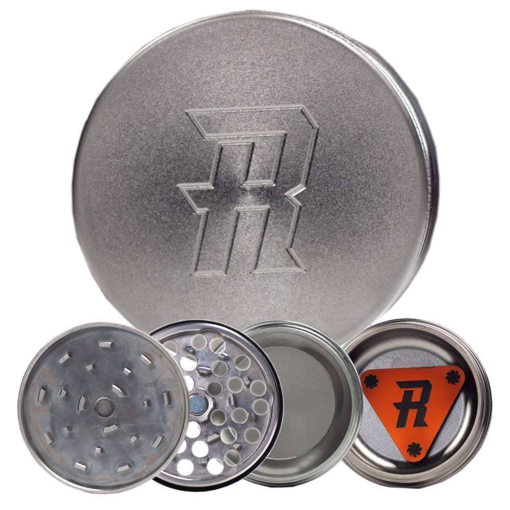 Herb Ripper Standard Stainless Steel Grinder (4Piece) Herbalize