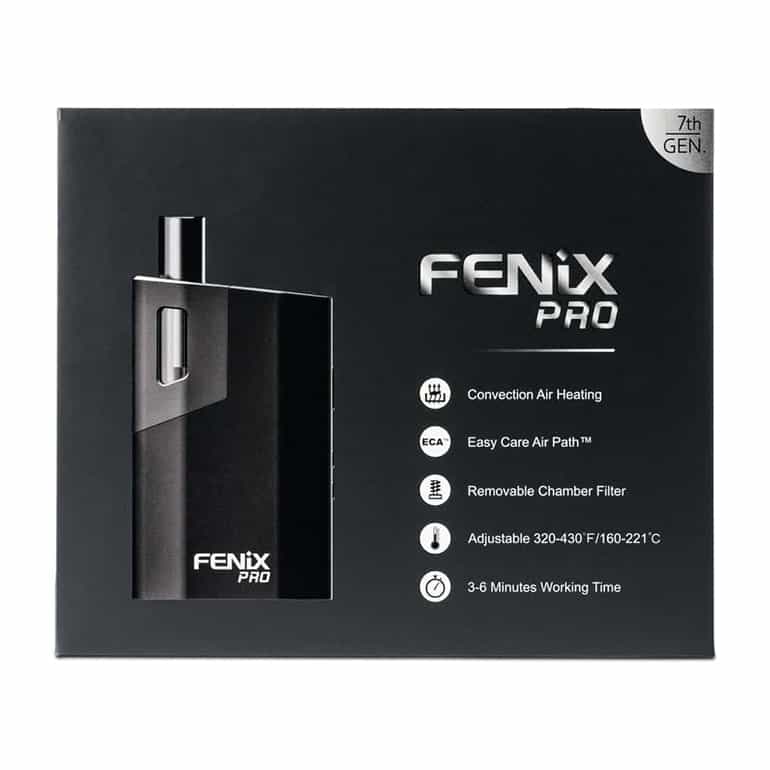 Fenix Pro Vaporizer Pro Packaging