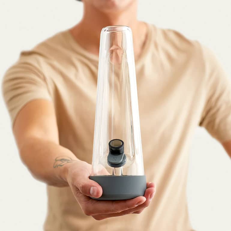 Session Goods Bong size in hand